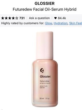 Glossier Futuredew Oil Serum Hybrid